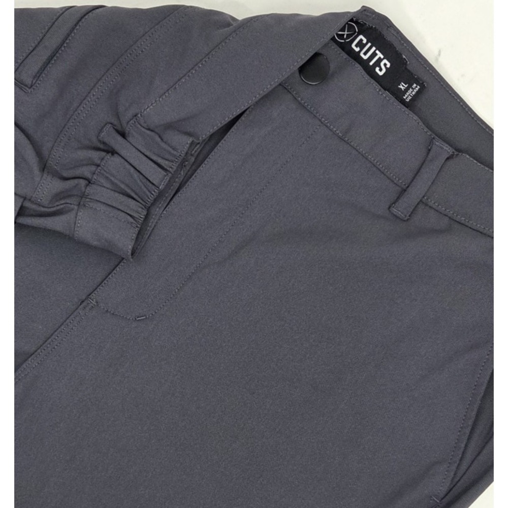 Cuts Clothing Men's AO Jogger Pants Cast Iron Gray Size XL 34x30 Performance